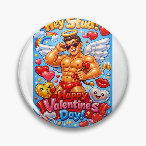 Item preview, Heartthrob Angel Valentine with Rainbow and Flirty Charm designed and sold by Aryabek.