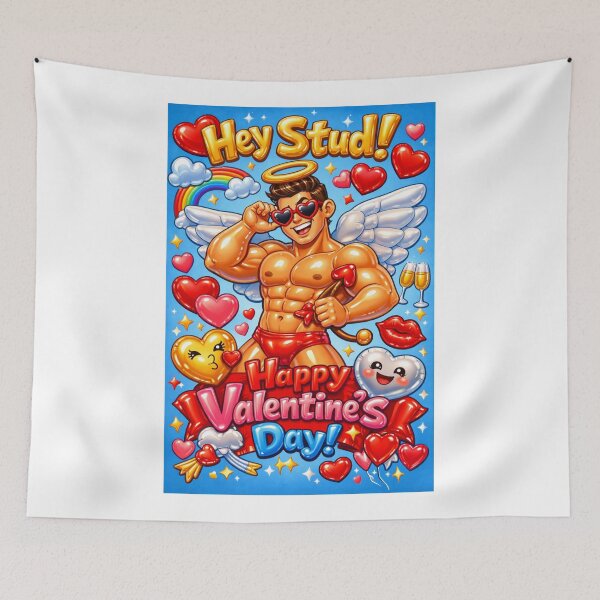 Item preview, Heartthrob Angel Valentine with Rainbow and Flirty Charm designed and sold by Aryabek.