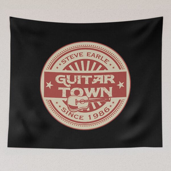 Item preview,  Steve Earle - Guitar Town  designed and sold by SachinthaS.