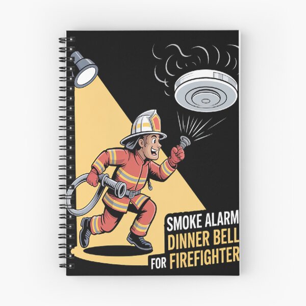Item preview, Smoke Alarms Dinner Bells Firefighters Firefighter designed and sold by mandiana.