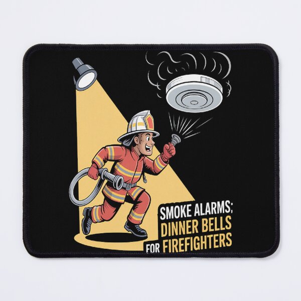 Item preview, Smoke Alarms Dinner Bells Firefighters Firefighter designed and sold by mandiana.