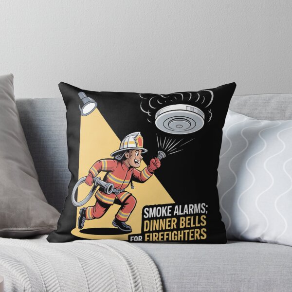 Item preview, Smoke Alarms Dinner Bells Firefighters Firefighter designed and sold by mandiana.