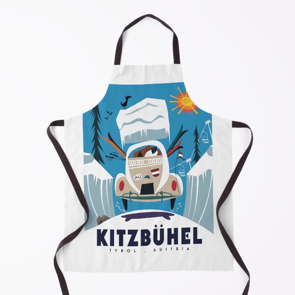 Item preview, Kitzbuhel ski poster designed and sold by Gary Godel.