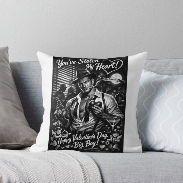 Item preview, You've Stolen My Heart! Noir Gay Valentine with Hardboiled Charm designed and sold by Aryabek.