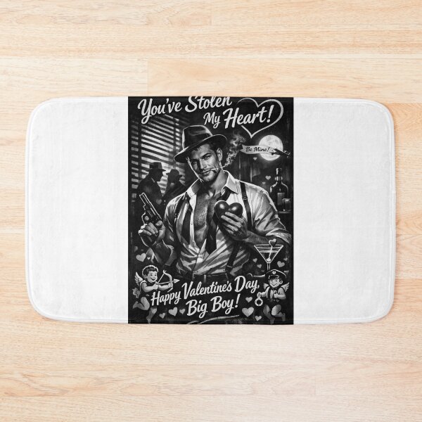Item preview, You've Stolen My Heart! Noir Gay Valentine with Hardboiled Charm designed and sold by Aryabek.