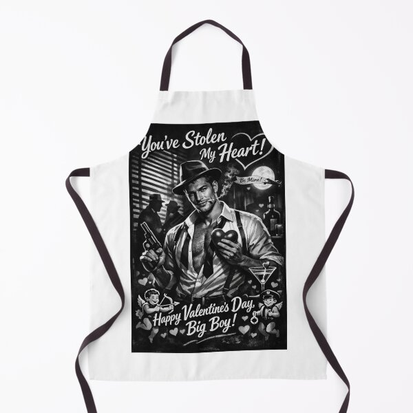 Item preview, You've Stolen My Heart! Noir Gay Valentine with Hardboiled Charm designed and sold by Aryabek.