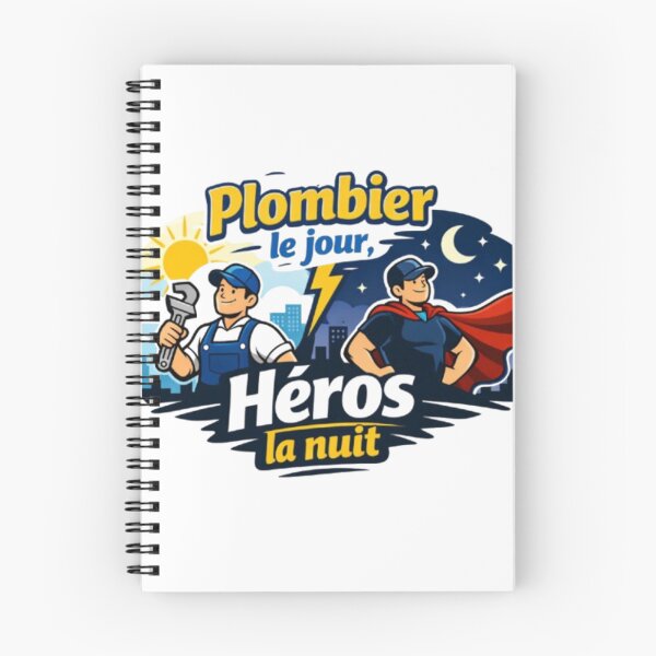 Item preview, Plumber by day, hero by night designed and sold by FirstSource.