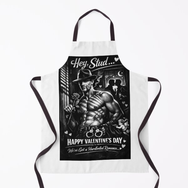Item preview, Hey Stud... Hardboiled Gay Valentine with Cigars, Roses and Handcuffs designed and sold by Aryabek.