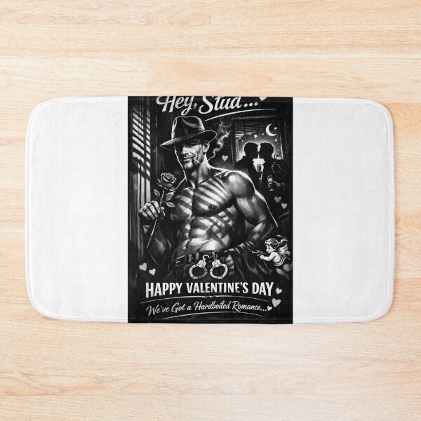 Item preview, Hey Stud... Hardboiled Gay Valentine with Cigars, Roses and Handcuffs designed and sold by Aryabek.