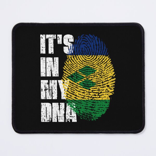 Item preview, IT'S IN MY DNA Saint Vincent and the Grenadines Flag Roots designed and sold by CosmoKitsch.