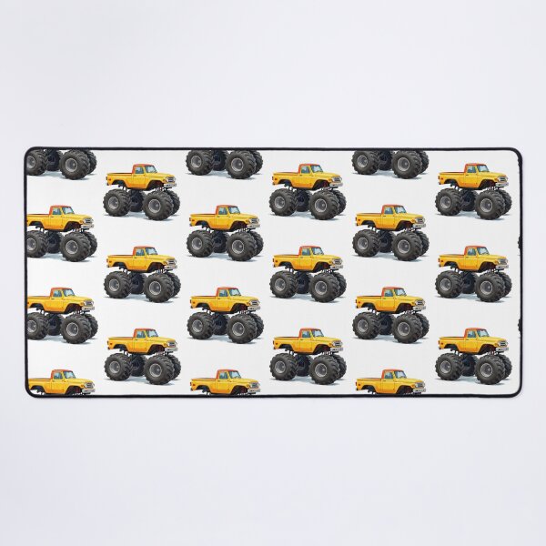 Item preview, Retro Monster Truck Illustration – Colorful Off-Road Pickup designed and sold by myforestfog.