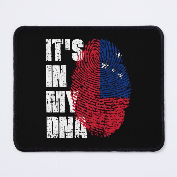 Item preview, IT'S IN MY DNA Samoa Flag Roots designed and sold by CosmoKitsch.
