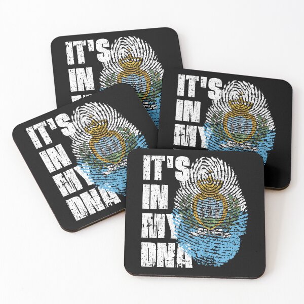 Item preview, IT'S IN MY DNA San Marino Flag Roots designed and sold by CosmoKitsch.