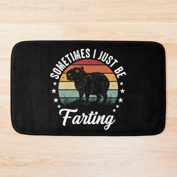 Item preview, Sometimes I Just Be Fartin Capybara Meme designed and sold by THREE LITTLE BEANS.