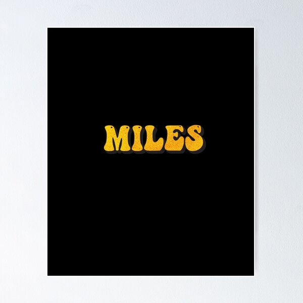 Item preview, Miles Personalized Name - Funny & Cool Custom Gift for Men Boys, Teens designed and sold by Oussinc.