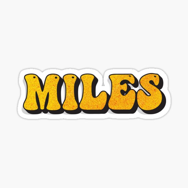 Item preview, Miles Personalized Name - Funny & Cool Custom Gift for Men Boys, Teens designed and sold by Oussinc.