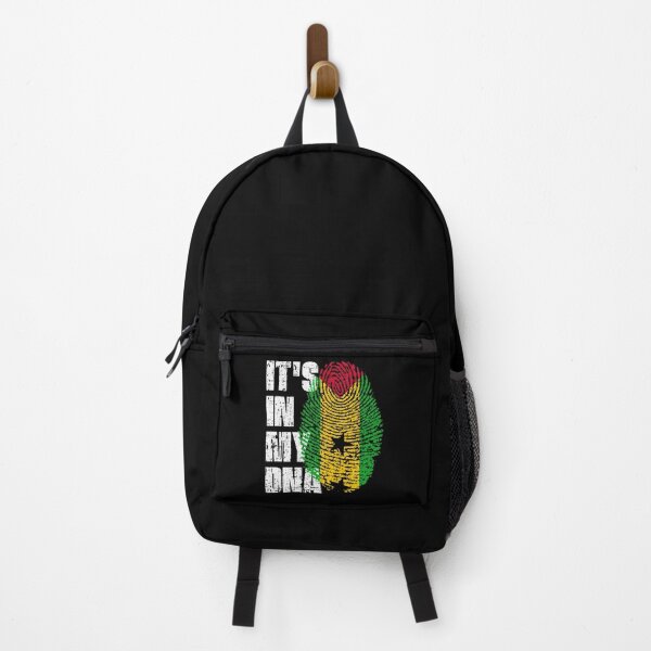 Item preview, IT'S IN MY DNA Sao Tome and Principe Flag Roots designed and sold by CosmoKitsch.