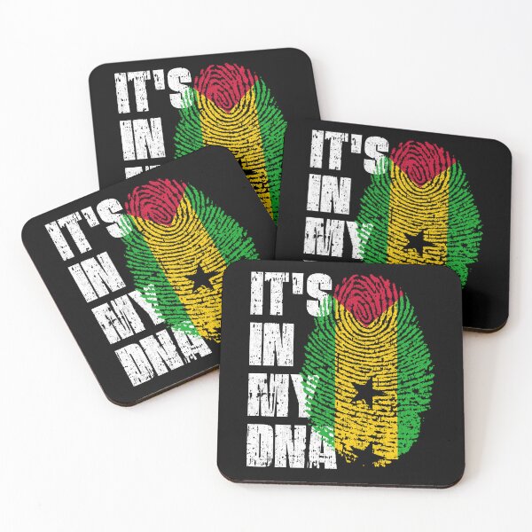 Item preview, IT'S IN MY DNA Sao Tome and Principe Flag Roots designed and sold by CosmoKitsch.