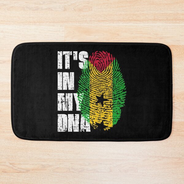 Item preview, IT'S IN MY DNA Sao Tome and Principe Flag Roots designed and sold by CosmoKitsch.