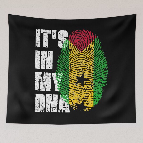 Item preview, IT'S IN MY DNA Sao Tome and Principe Flag Roots designed and sold by CosmoKitsch.