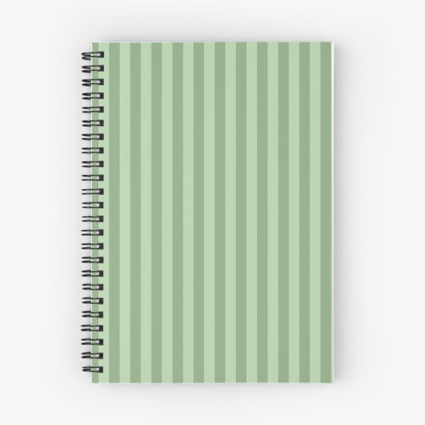 Item preview, Pistachio and sage green stripes, striped pattern designed and sold by patterncrow.
