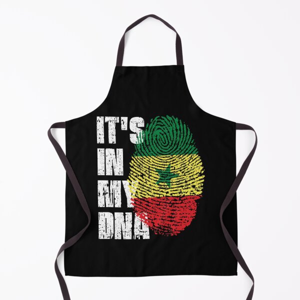 Item preview, IT'S IN MY DNA Senegal Flag Roots designed and sold by CosmoKitsch.