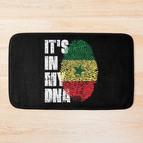 Item preview, IT'S IN MY DNA Senegal Flag Roots designed and sold by CosmoKitsch.