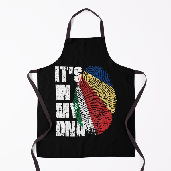 Item preview, IT'S IN MY DNA Seychelles Flag Roots designed and sold by CosmoKitsch.
