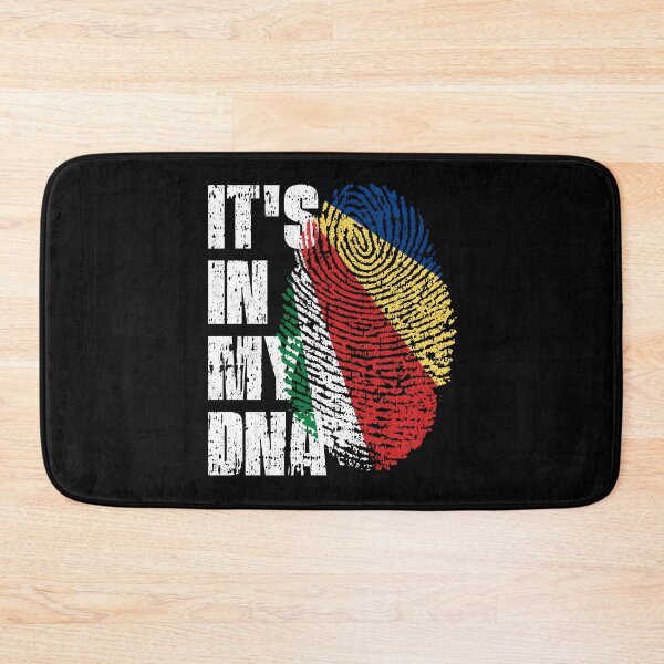 Item preview, IT'S IN MY DNA Seychelles Flag Roots designed and sold by CosmoKitsch.