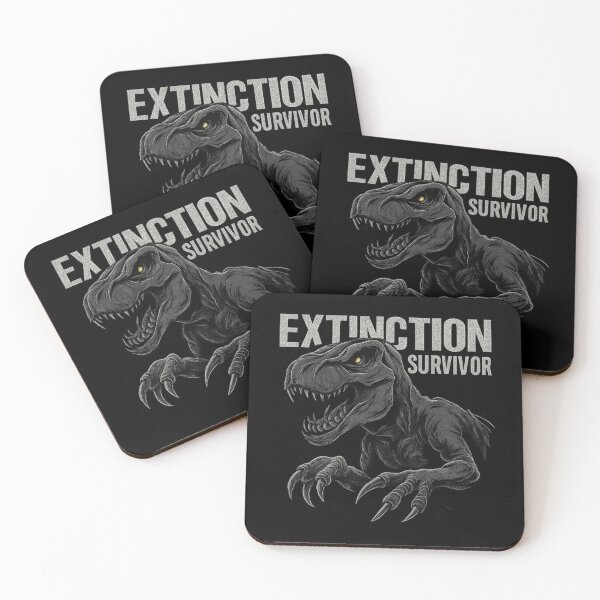 Item preview, Extinction Survivor - Aggressive Dinosaur Streetwear Graphic designed and sold by MKreative Studio.