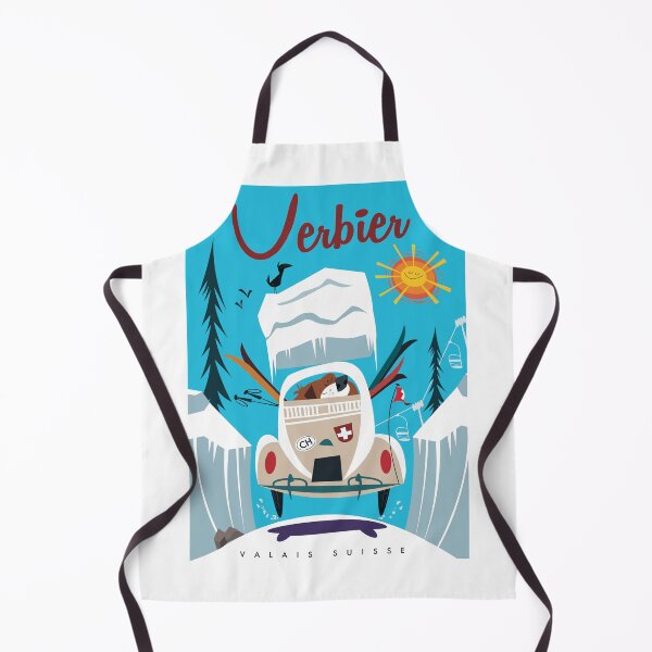 Item preview, Verbier ski poster designed and sold by GAGodel.