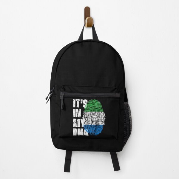Item preview, IT'S IN MY DNA Sierra Leone Flag Roots designed and sold by CosmoKitsch.