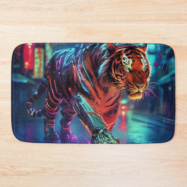Item preview, Neon Stripes of Shinjuku designed and sold by ONYX Pixee.