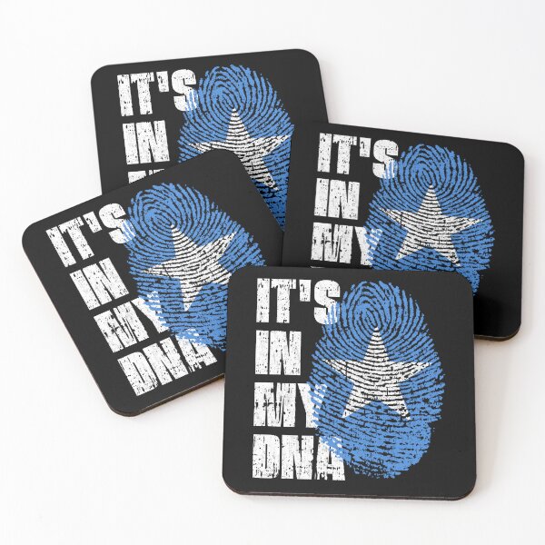 Item preview, IT'S IN MY DNA Somalia Flag Roots designed and sold by CosmoKitsch.