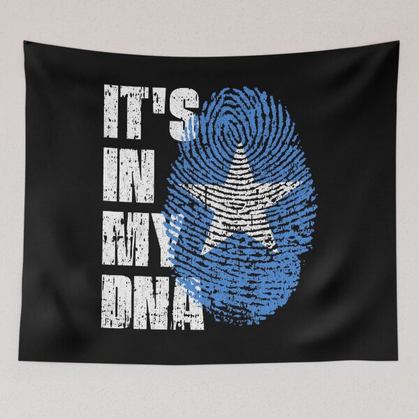 Item preview, IT'S IN MY DNA Somalia Flag Roots designed and sold by CosmoKitsch.