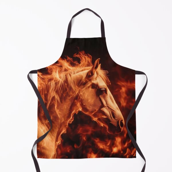 Item preview, Inferno Horse Illustration (image size 7840x11680) designed and sold by Digital-Davinci.
