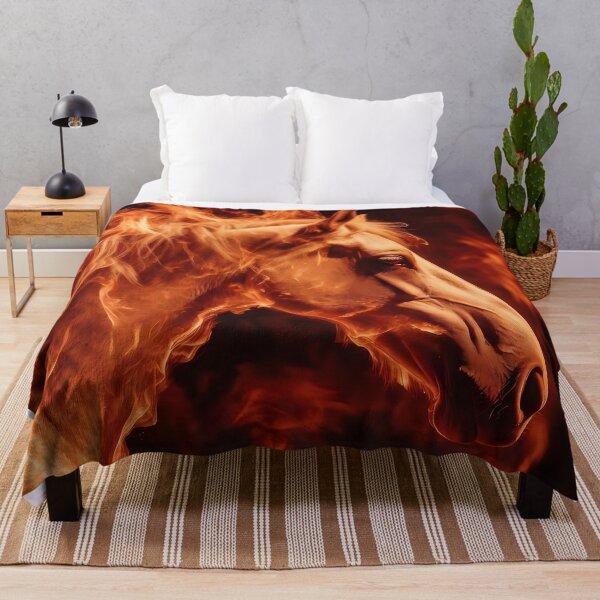 Item preview, Inferno Horse Illustration (image size 7840x11680) designed and sold by Digital-Davinci.