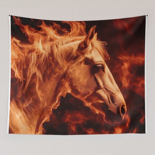 Item preview, Inferno Horse Illustration (image size 7840x11680) designed and sold by Digital-Davinci.