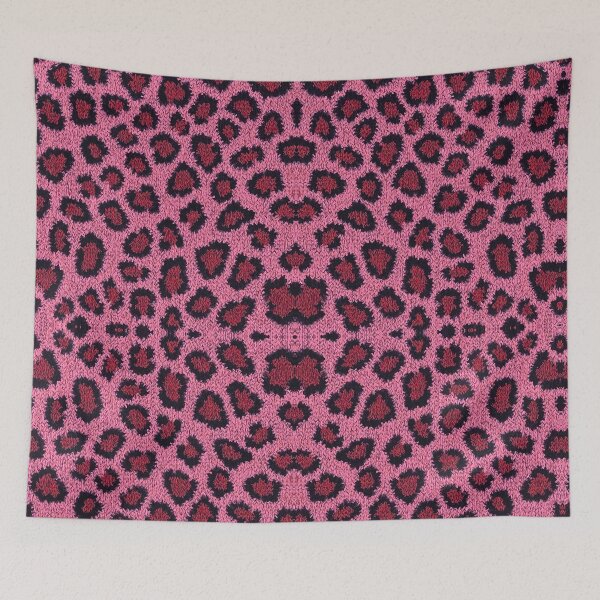 Item preview, Pink Leopard Print Pattern – Animal Skin Textile Design designed and sold by Festive Bug.