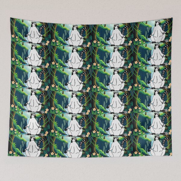 Item preview, Lemur at Peace designed and sold by icedragonart77.