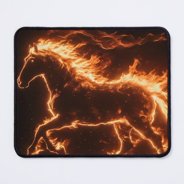 Item preview, Inferno Horse Illustration (image size 7840x11680) designed and sold by Digital-Davinci.