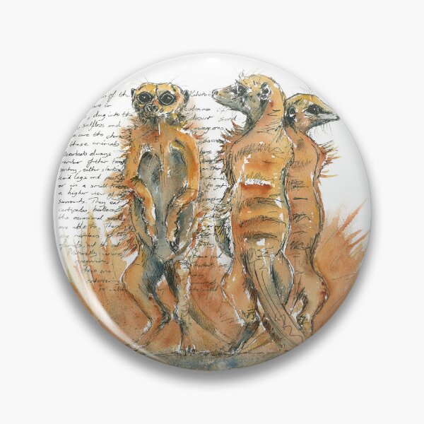 Item preview, Meerkats with a tale attached  designed and sold by TamrynPohlArt.