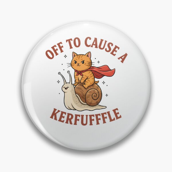 Item preview, Off To Cause A Kerfuffle Frog Funny Frog Meme designed and sold by THREE LITTLE BEANS.