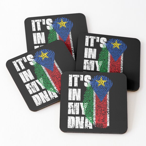 Item preview, IT'S IN MY DNA South Sudan Flag Roots designed and sold by CosmoKitsch.