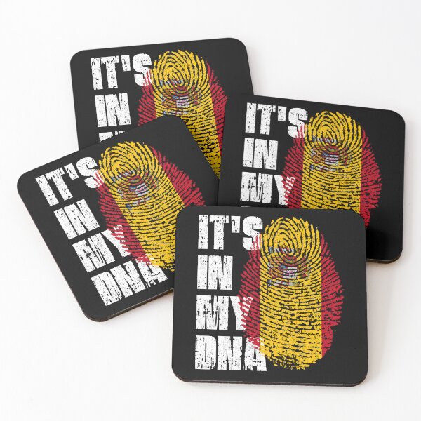 Item preview, IT'S IN MY DNA Spain Flag Roots designed and sold by CosmoKitsch.