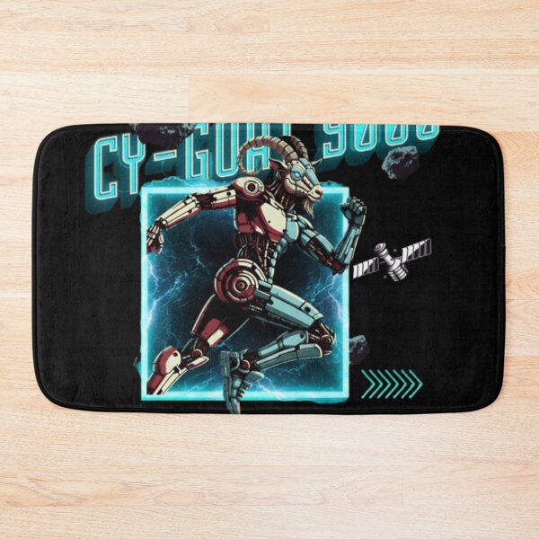 Item preview, Cybernetic Goat Sprinting Through Deep Space designed and sold by Goat.Shop-28.