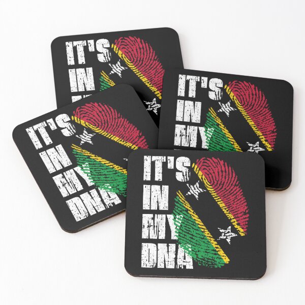 Item preview, IT'S IN MY DNA St Kitts Flag Roots designed and sold by CosmoKitsch.
