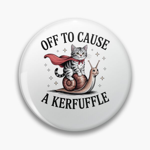 Item preview, Off To Cause A Kerfuffle Frog Funny Frog Meme designed and sold by THREE LITTLE BEANS.