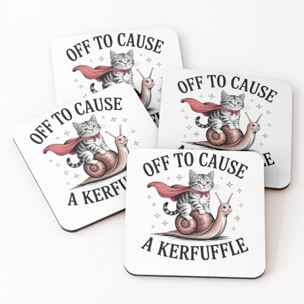 Item preview, Off To Cause A Kerfuffle Frog Funny Frog Meme designed and sold by THREE LITTLE BEANS.