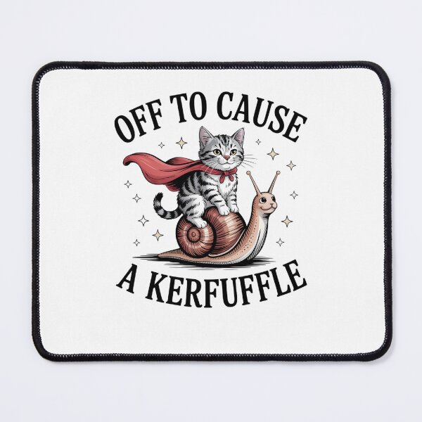 Item preview, Off To Cause A Kerfuffle Frog Funny Frog Meme designed and sold by THREE LITTLE BEANS.